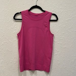 Lulu lemon pink tank size 6